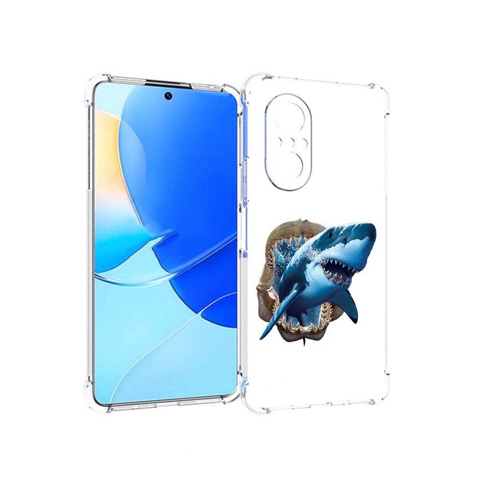 Чехол MyPads Tocco для Huawei Nova 9 SE челюсти