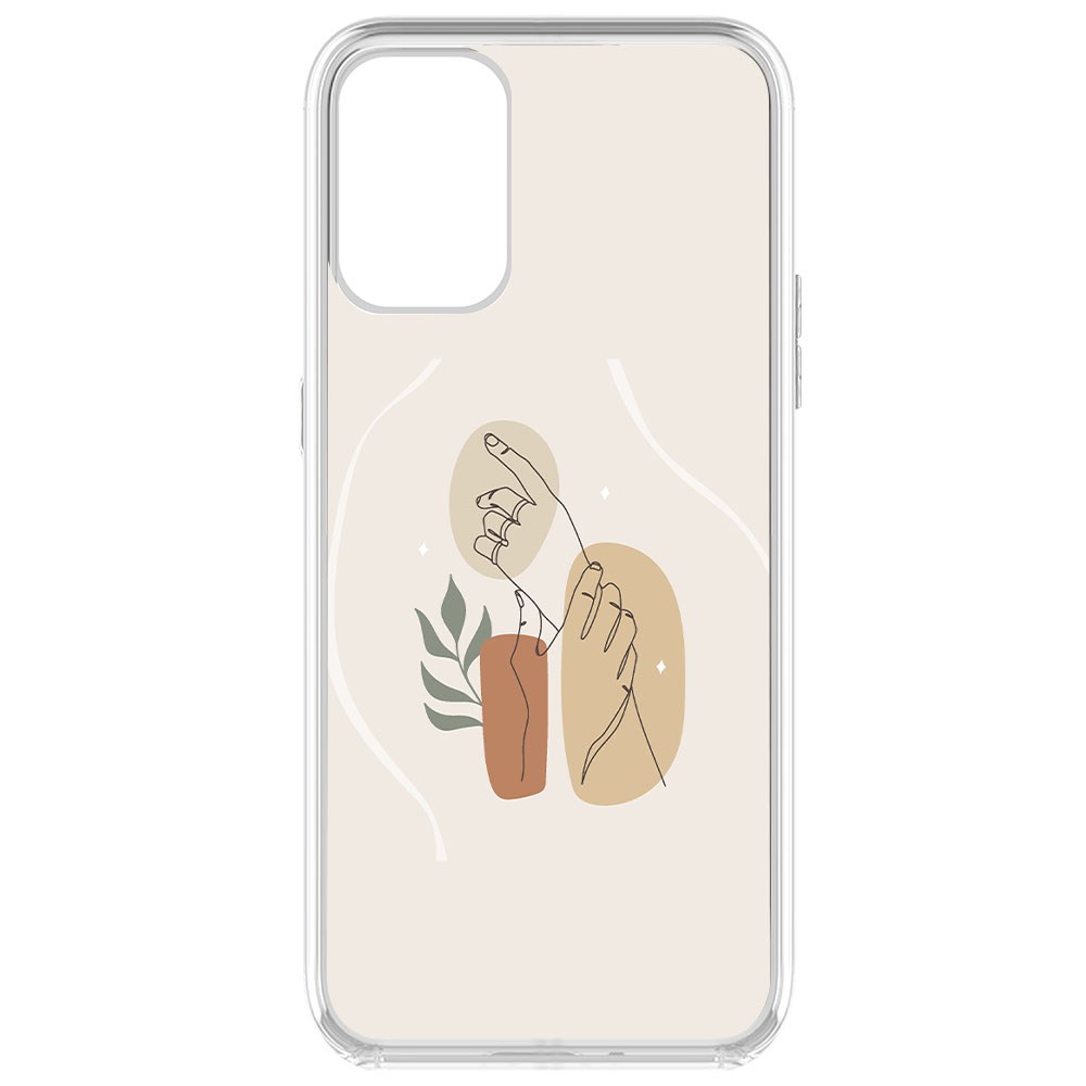 фото Чехол-накладка krutoff clear case тонкость для oneplus 9r