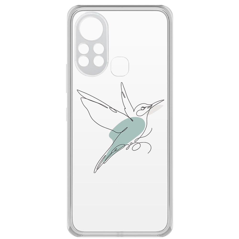 

Чехол-накладка Krutoff Clear Case Легкость для Infinix Hot 11S