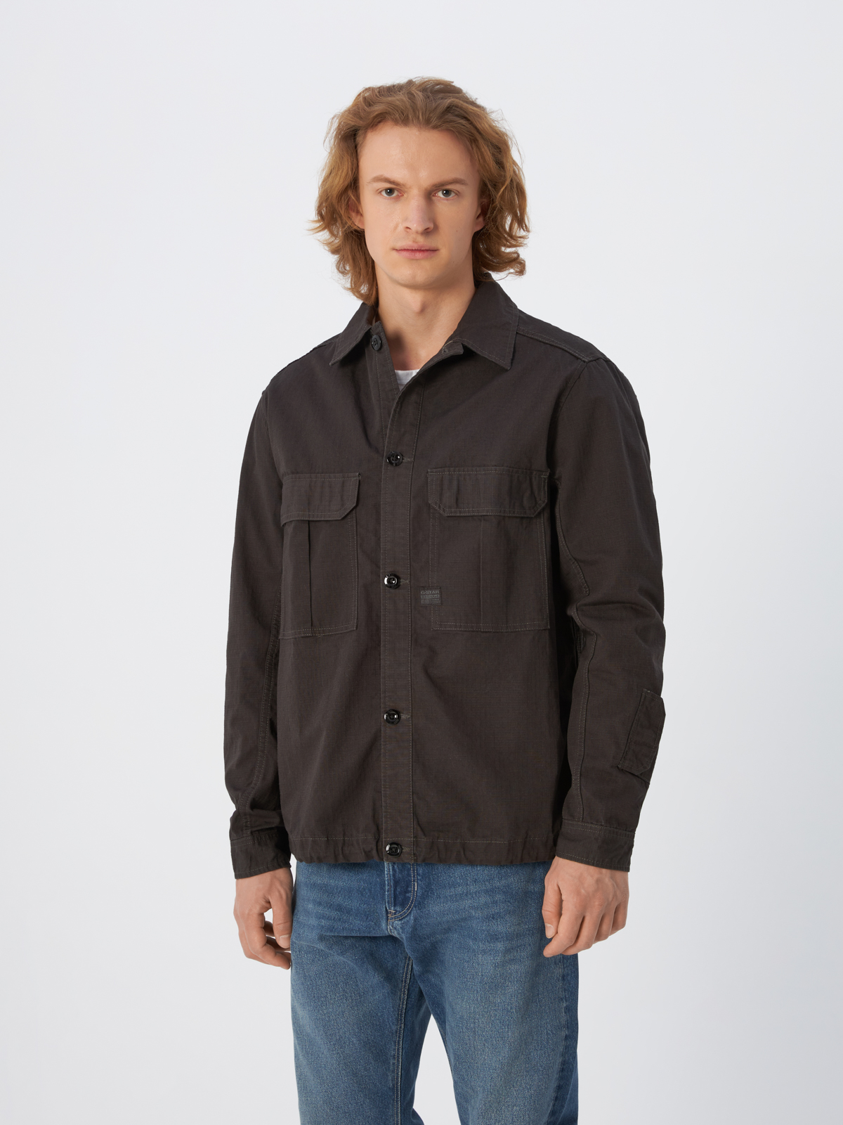 

Рубашка мужская G-Star Raw D18965-C951-976 черная L, Черный, D18965-C951-976