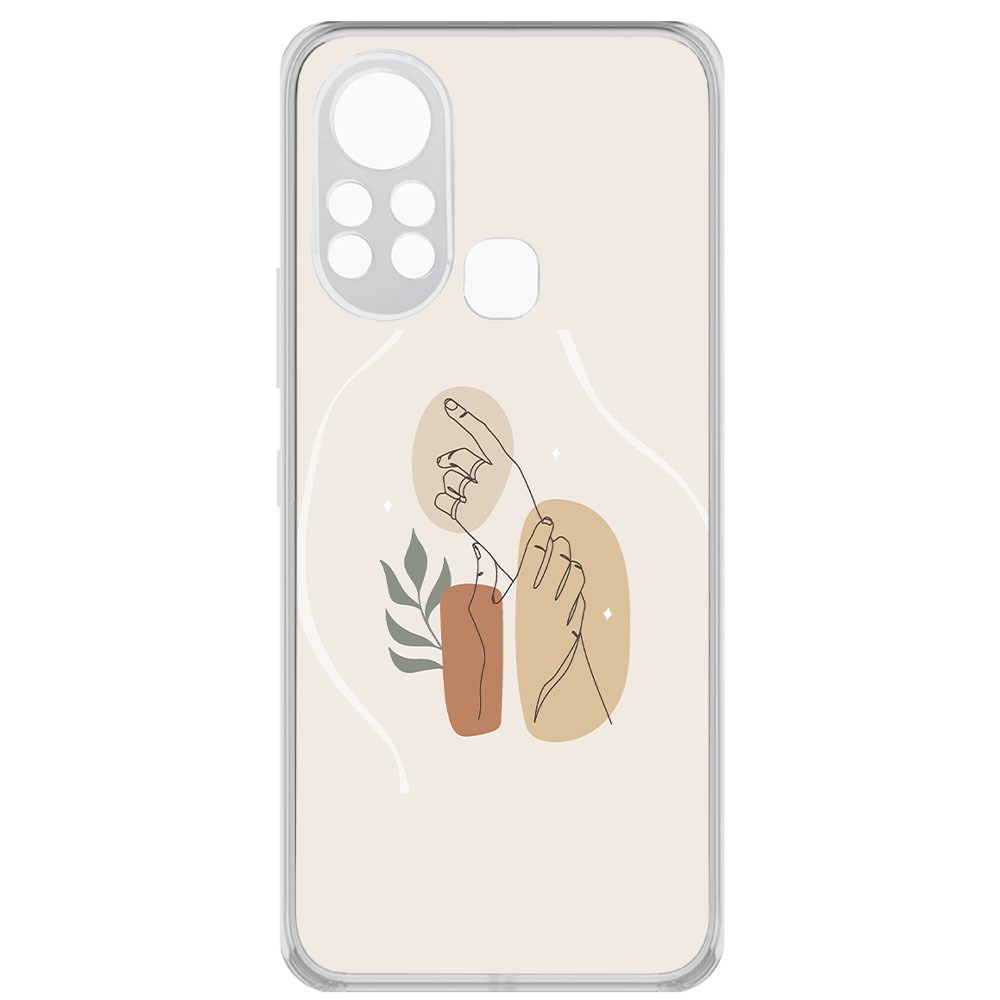 

Чехол-накладка Krutoff Clear Case Тонкость для Infinix Hot 11S