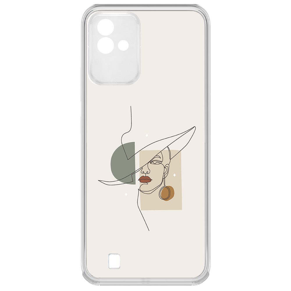 

Чехол-накладка Krutoff Clear Case Стиль для Realme Narzo 50i