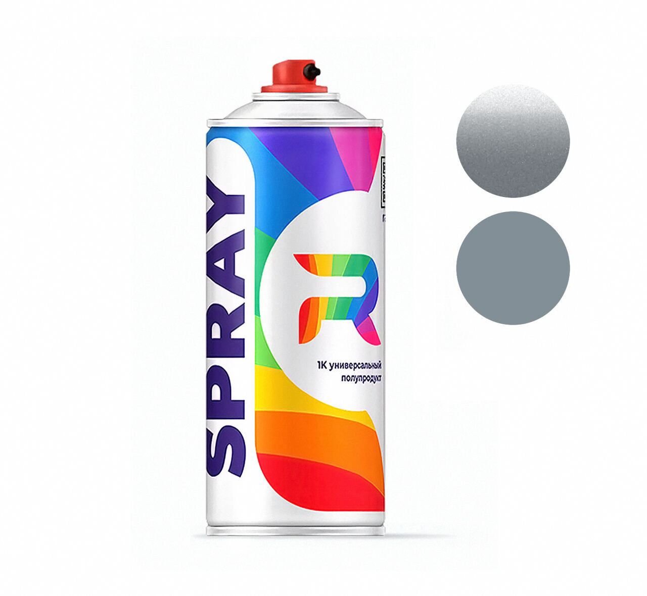 

Автомобильная краска Toyota S28 - Silver (Базовая) RAL1 аэрозоль 520 мл, Серый, Toyota S28 - Silver