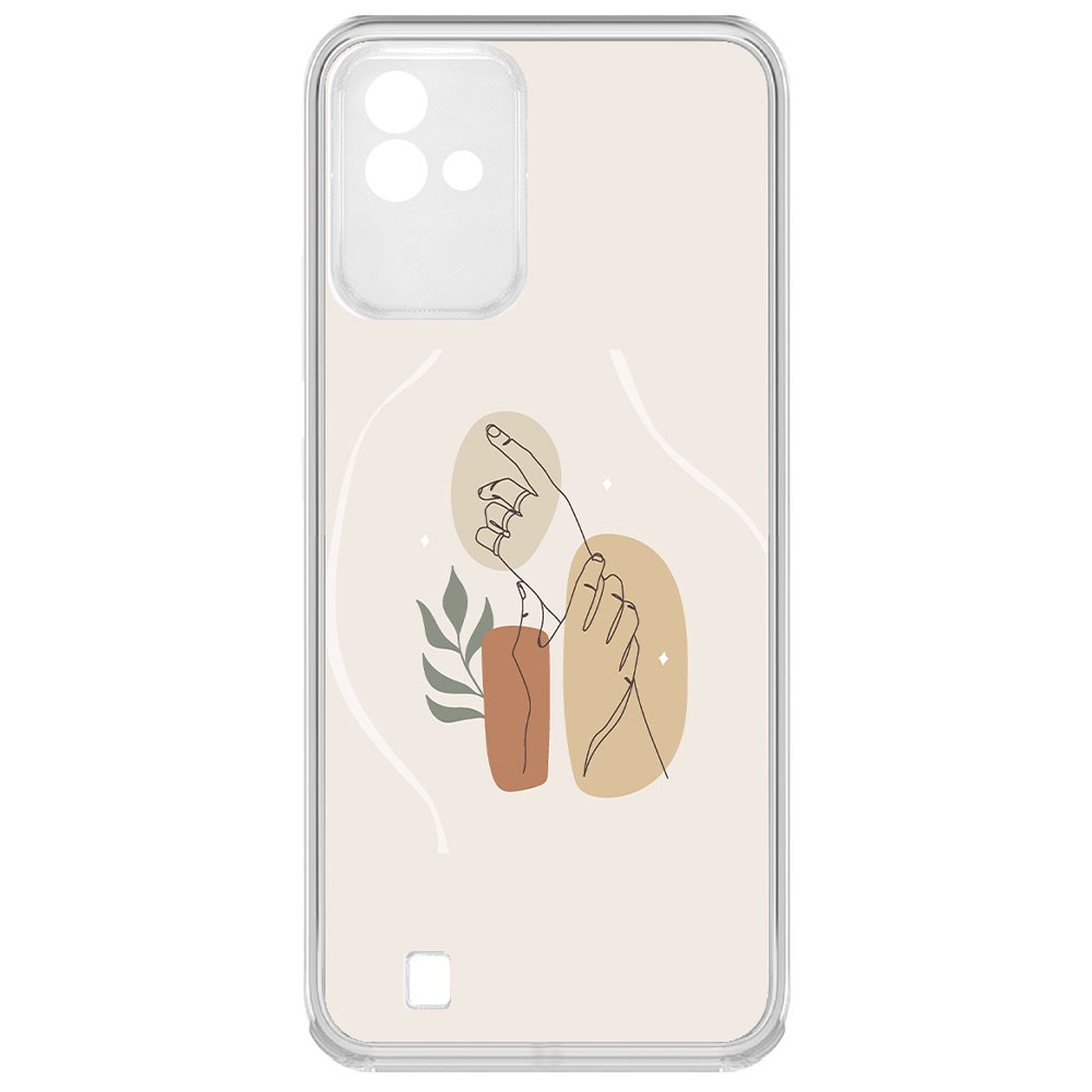 

Чехол-накладка Krutoff Clear Case Тонкость для Realme Narzo 50i