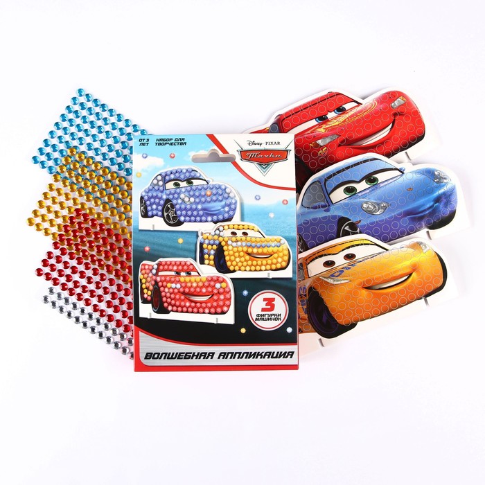 

Disney Набор для творчества «Волшебная аппликация», Тачки