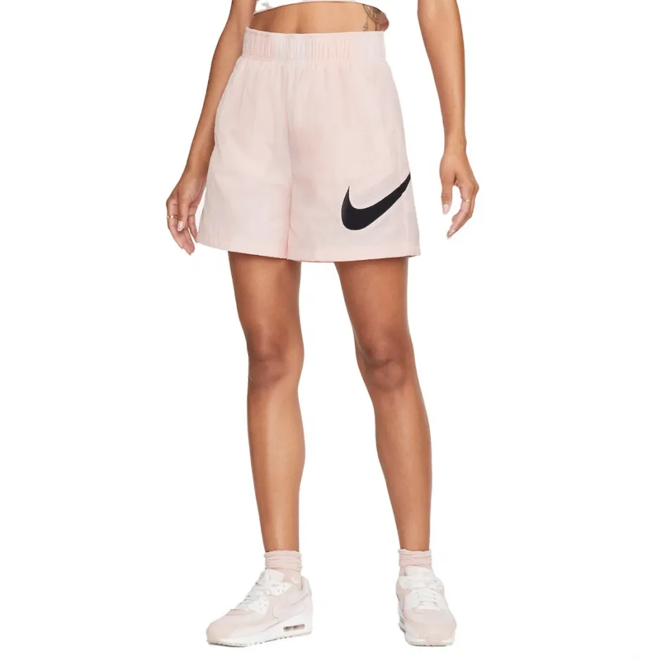 Cпортивные шорты женские Nike Essntl Wvn Hr Short Hbr DM6739-610 розовые L