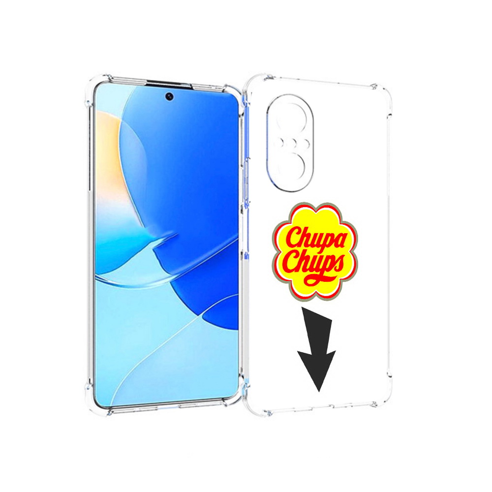 

Чехол MyPads Tocco для Huawei Nova 9 SE чупа чупс, Прозрачный, Tocco