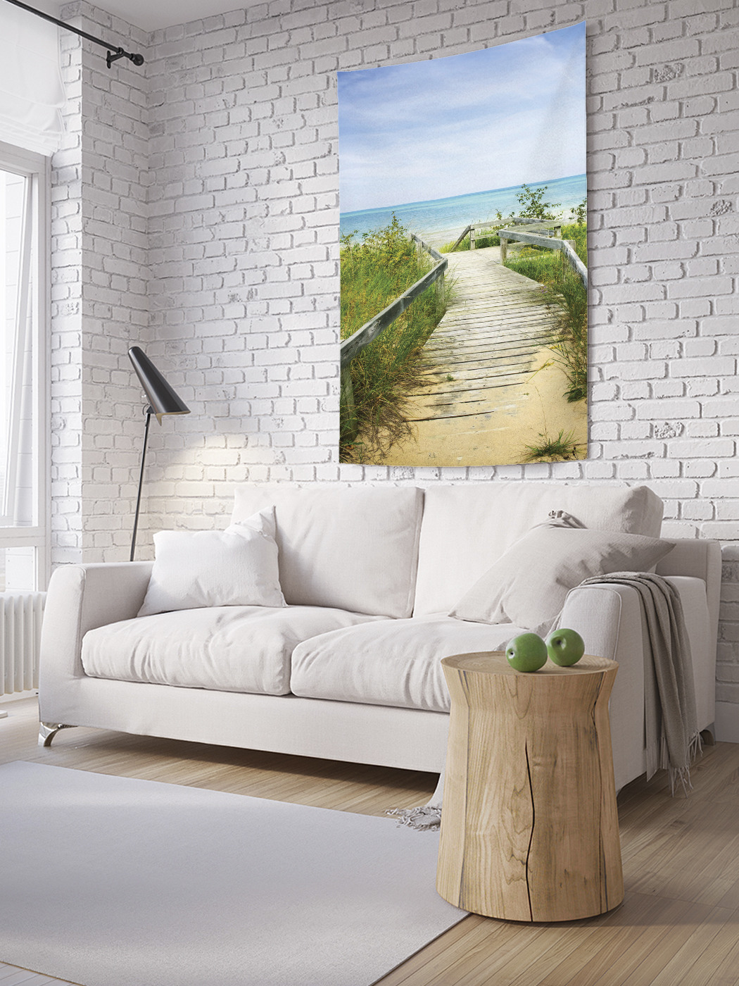 

Вертикальное фотопанно на стену JoyArty Дорога к морю 150x200 см, Дорога к морю
