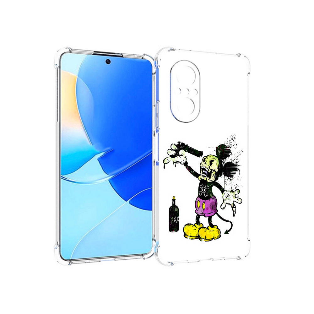 

Чехол MyPads Tocco для Huawei Nova 9 SE Драг Микки, Прозрачный, Tocco