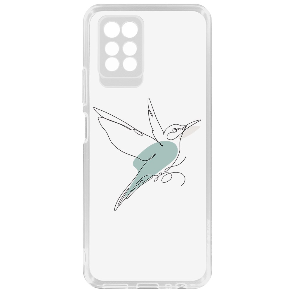 

Чехол-накладка Krutoff Clear Case Легкость для Infinix Note 10 Pro, Прозрачный