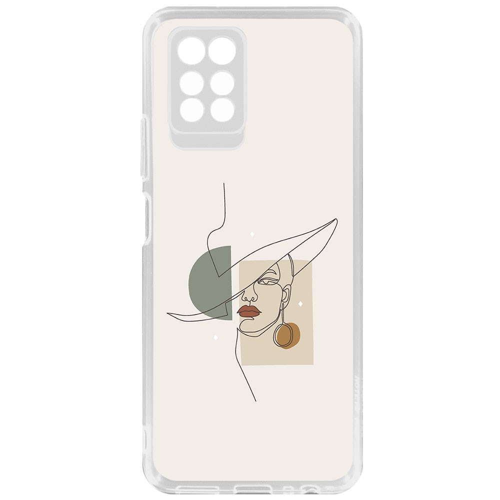 

Чехол-накладка Krutoff Clear Case Стиль для Infinix Note 10 Pro, Прозрачный