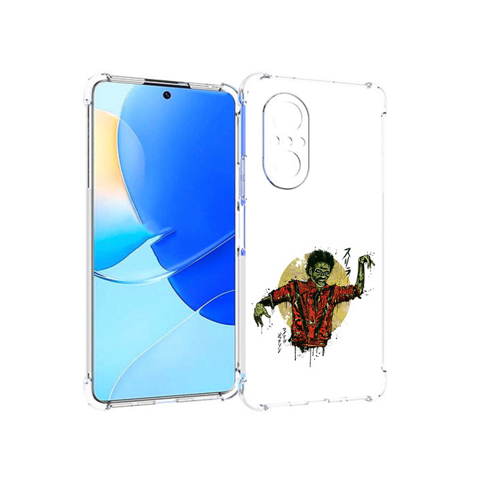 

Чехол MyPads Tocco для Huawei Nova 9 SE Зомби, Прозрачный, Tocco