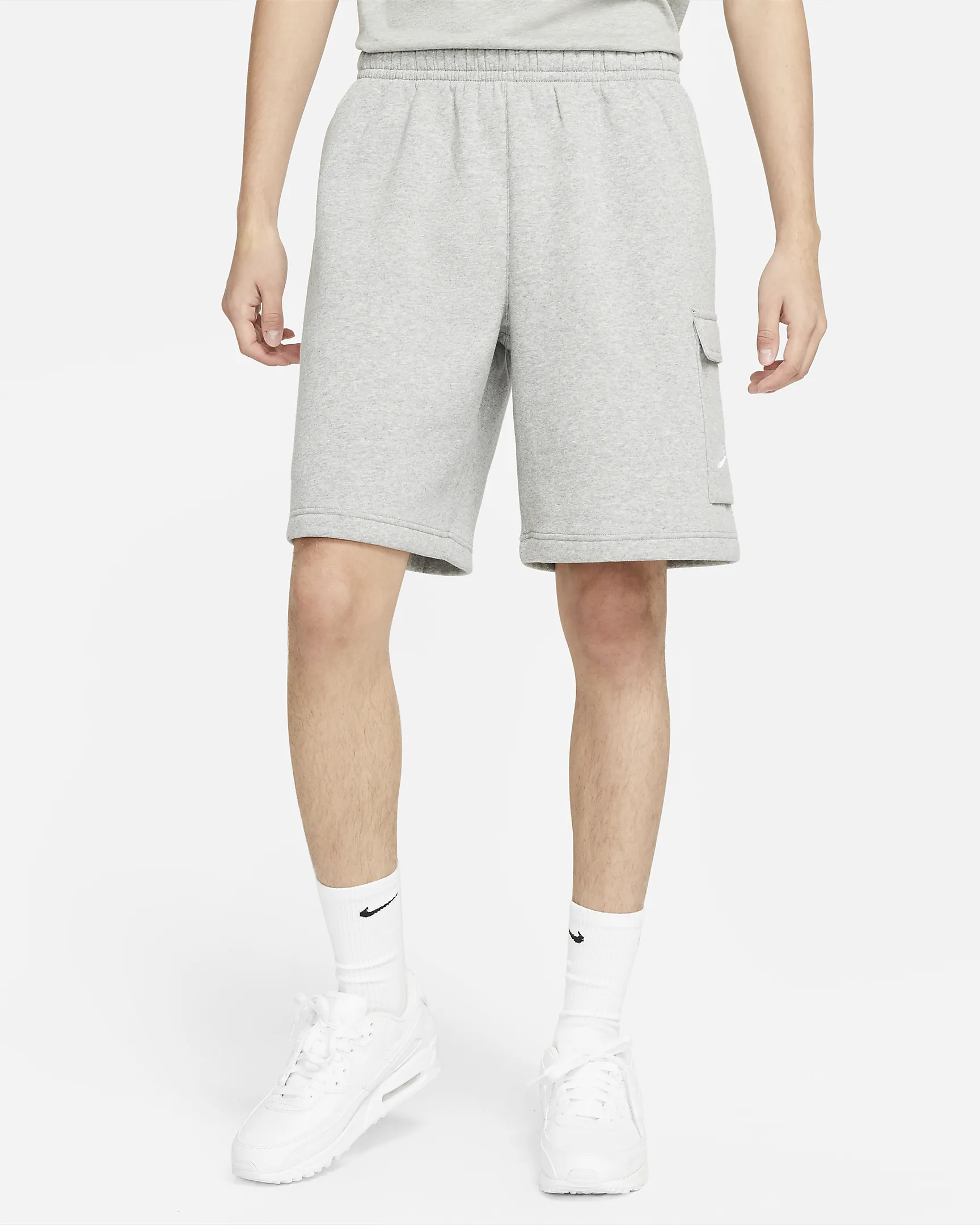 

Шорты мужские Nike Sportswear Club CZ9956-063 серые L, Серый, Sportswear Club