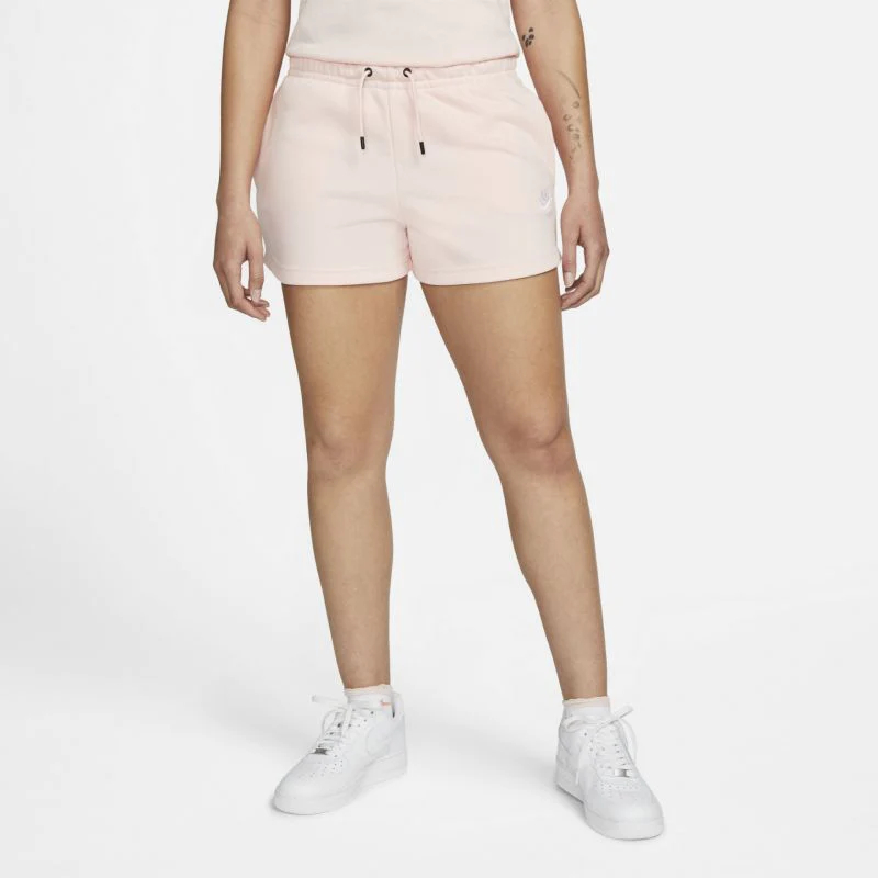 Трикотажные шорты женские Nike Nsw Essntl Flc Hr Short Ft CJ2158-611 розовые M