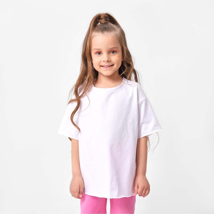 

Футболка детская KAFTAN Basic line, р. 34 (122-128 см), белый, 000786556