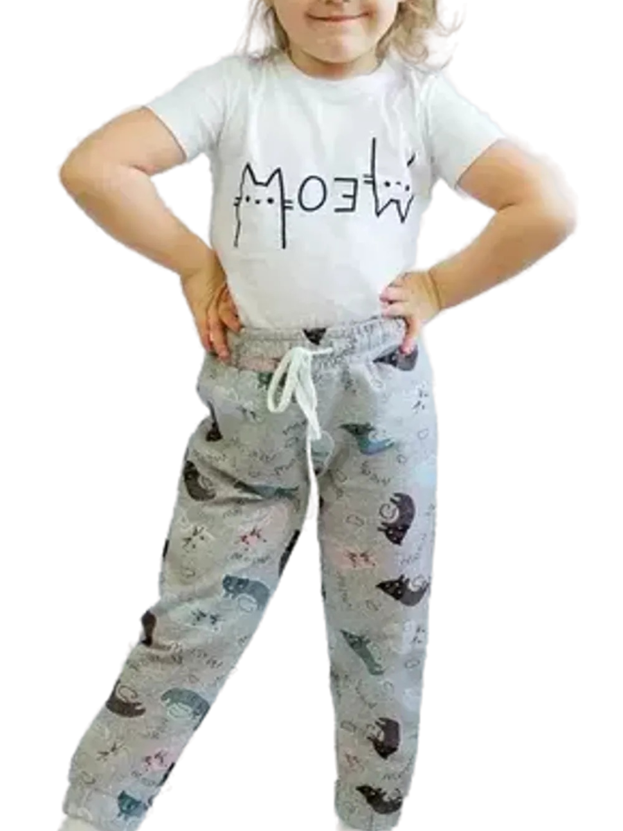 

Брюки детские Ohana market Cat2, серый, 98, Cat2