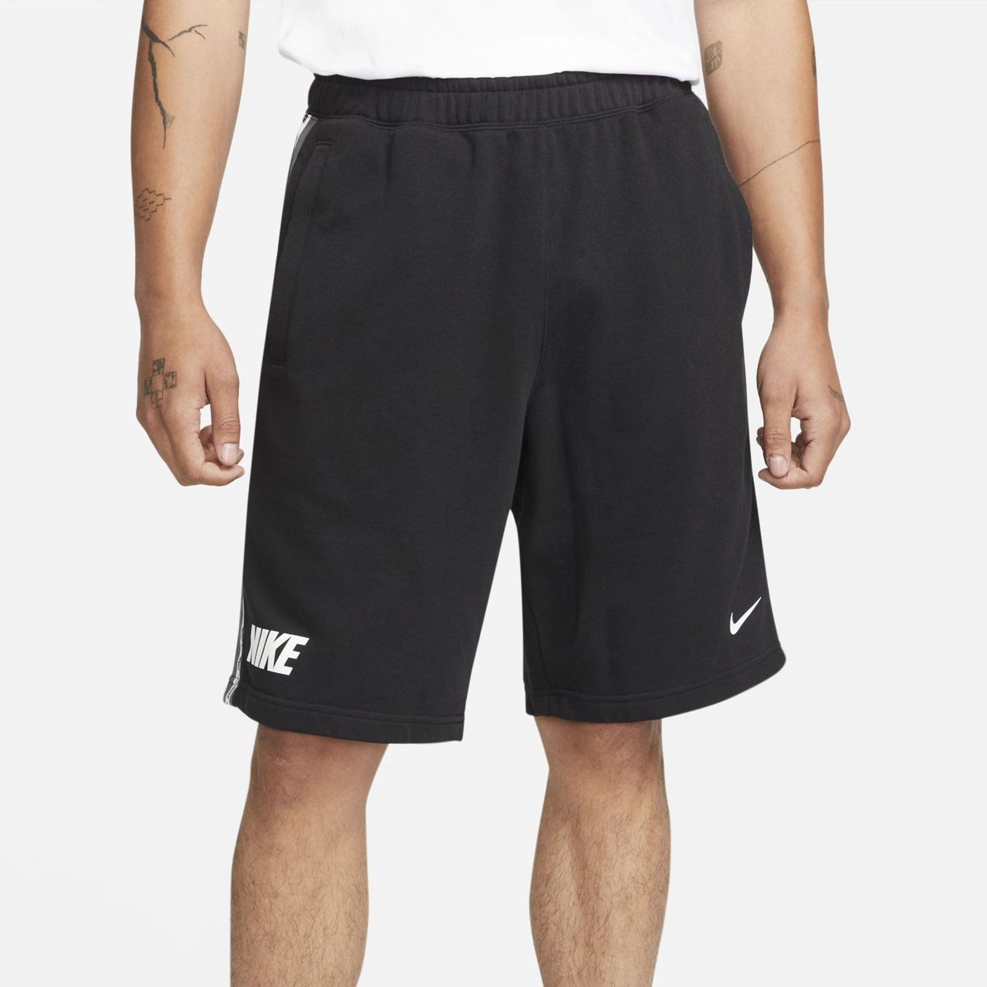 Спортивные шорты мужские Nike Nsw Repeat Ft Short DR9973-010 черные 2XL