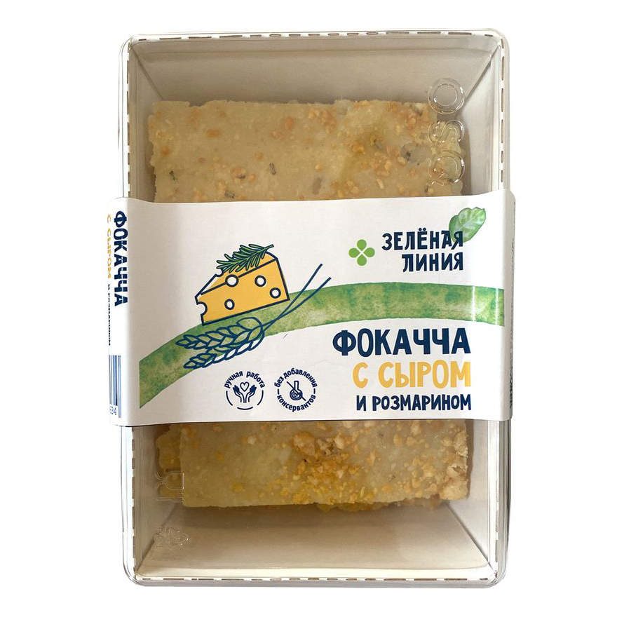 

Фокачча FioRitta Pasta Fresca пшеничная с сыром и розмарином 150 г