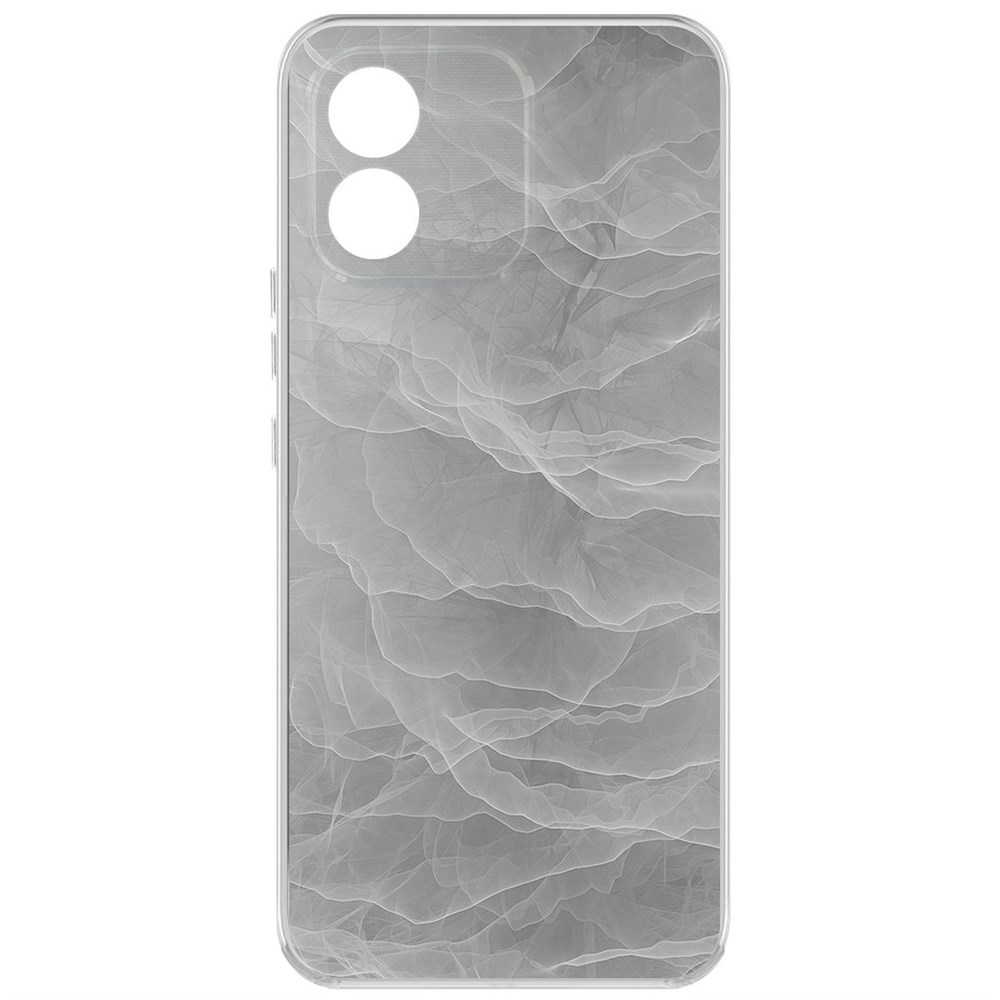 Чехол-накладка Krutoff Clear Case Абстракт туман для Honor X5 600015228158 прозрачный