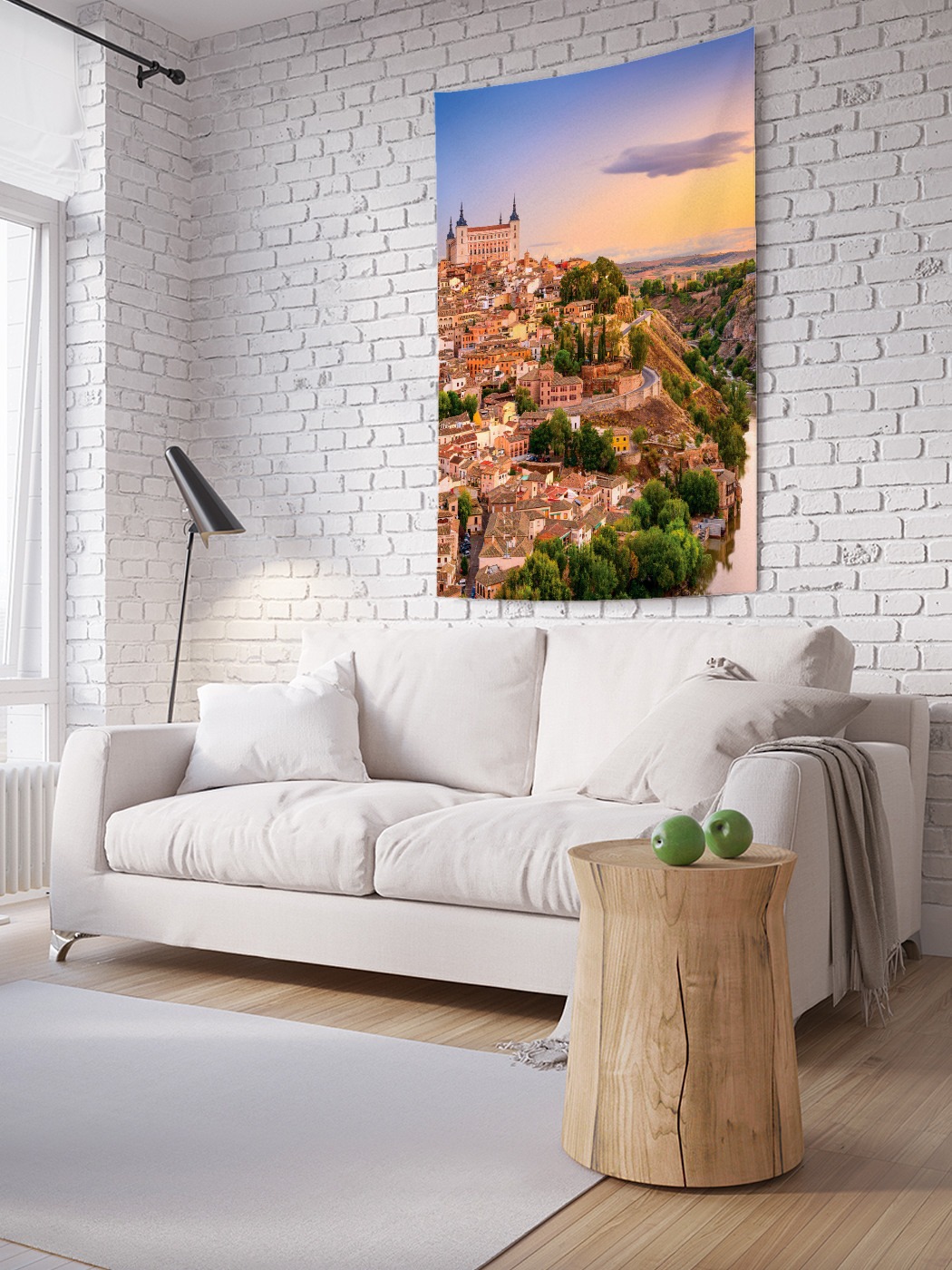 

Вертикальное фотопанно на стену JoyArty Город Толедо 150x200 см, Город Толедо