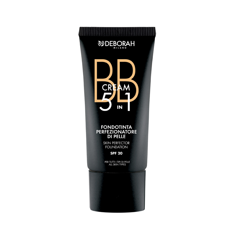 

Тональный ВВ-крем Deborah Milano BB Cream 5 in 1 Skin Perfector Foundation т.04, 30 мл, BB Cream 5 in 1 Skin Perfector Foundation