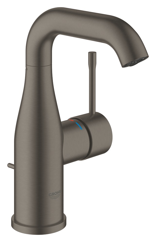 

Смеситель для раковины GROHE Essence, темный графит матовый (24173AL1), Коричневый