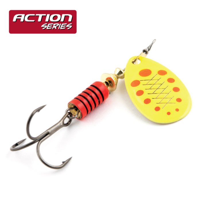 

Блесна вращающаяся Akara Action Series Aglia 3, 7 г, цвет A9, Разноцветный
