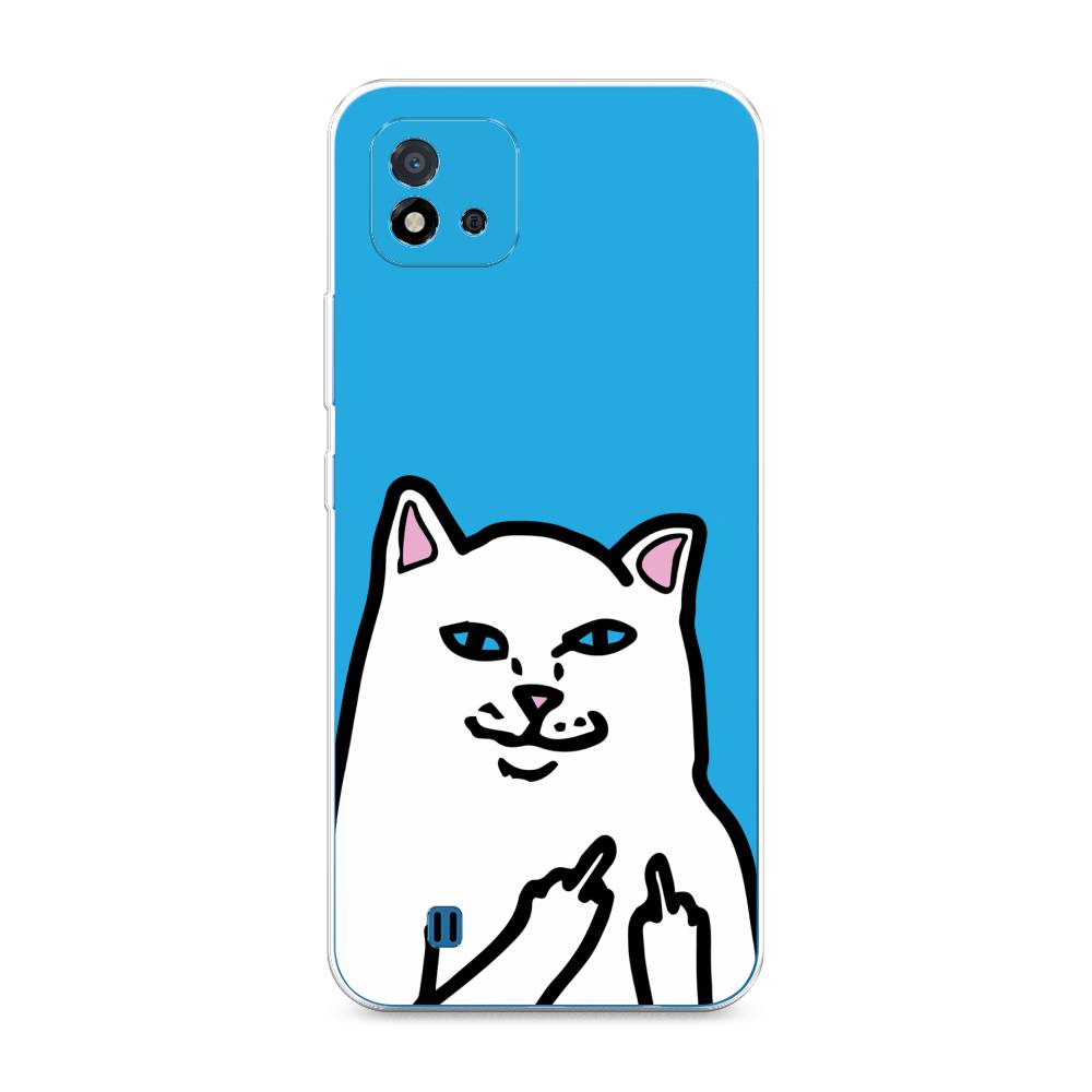 

Чехол Awog на Realme C20 "Кот жесть", Разноцветный, 254850-9