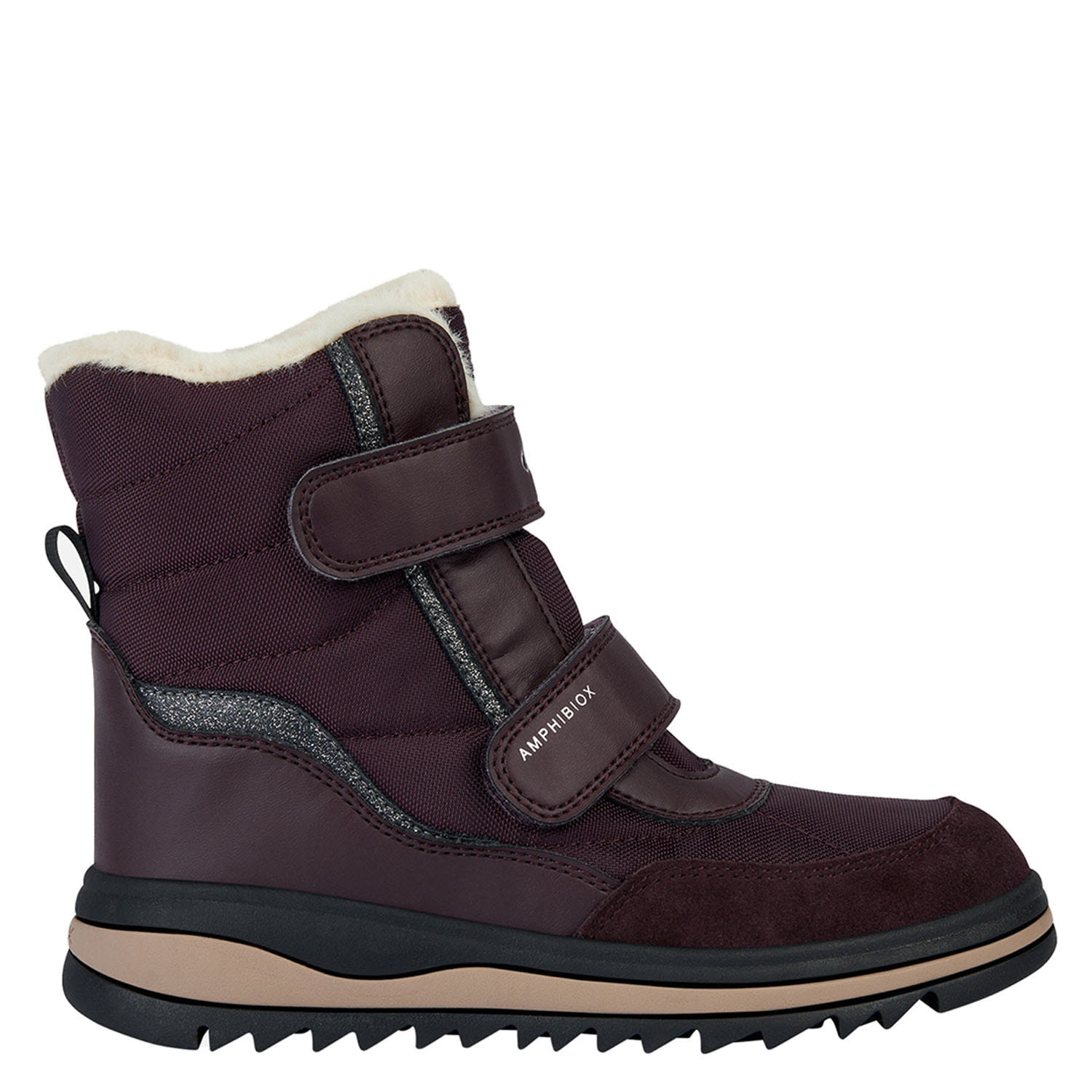 Сапоги Geox J Adelhide G.b Abx B Dk Burgundy 28