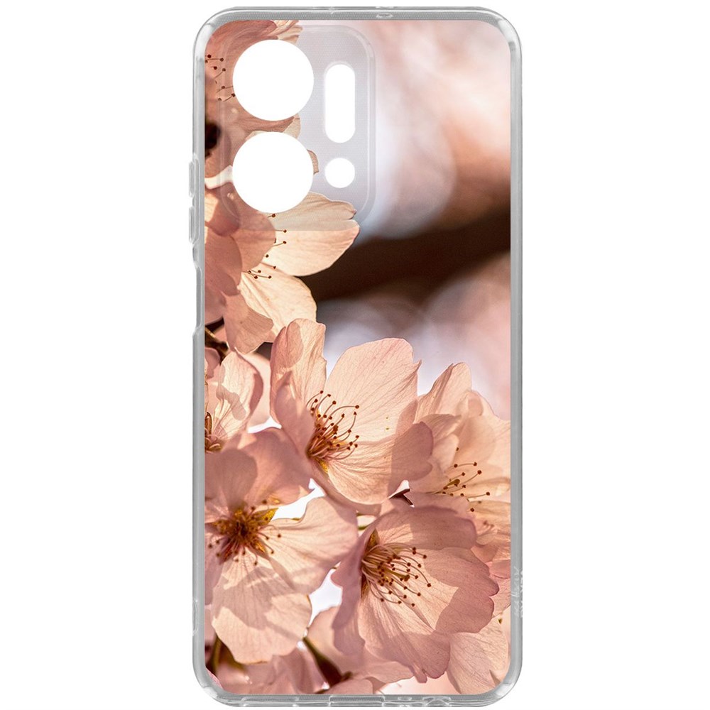 

Чехол-накладка Krutoff Clear Case Ранняя весна для Honor X7a, Прозрачный
