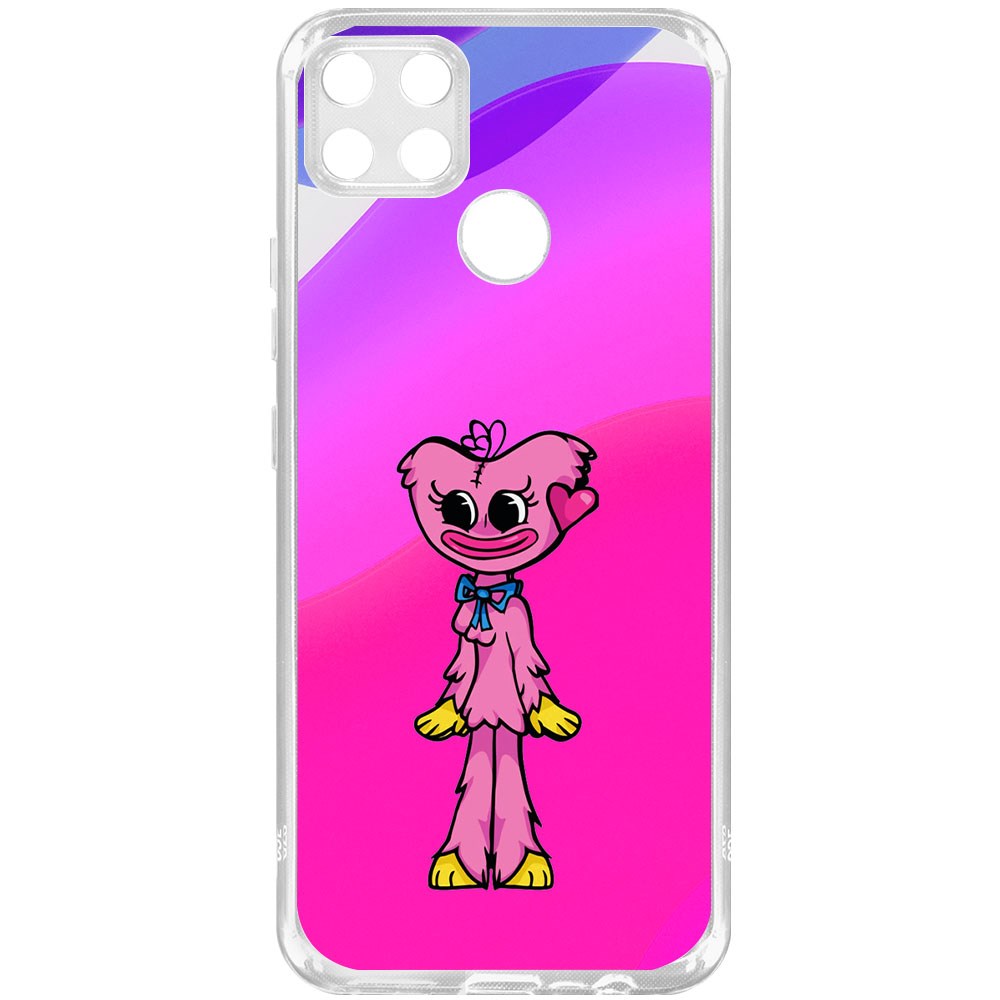 

Чехол-накладка Krutoff Clear Case Хаги Ваги - Киси Миси для Realme C25s, Прозрачный