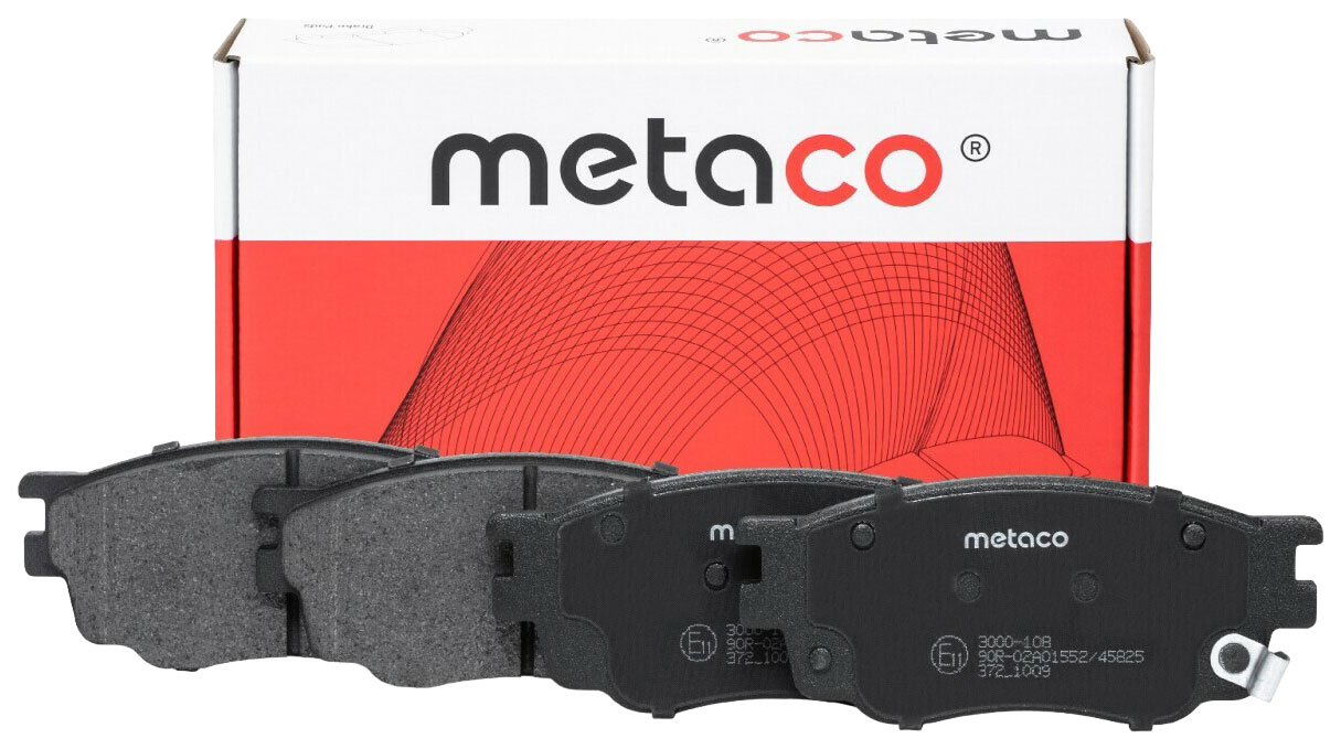 

Тормозные колодки METACO передние 3000108
