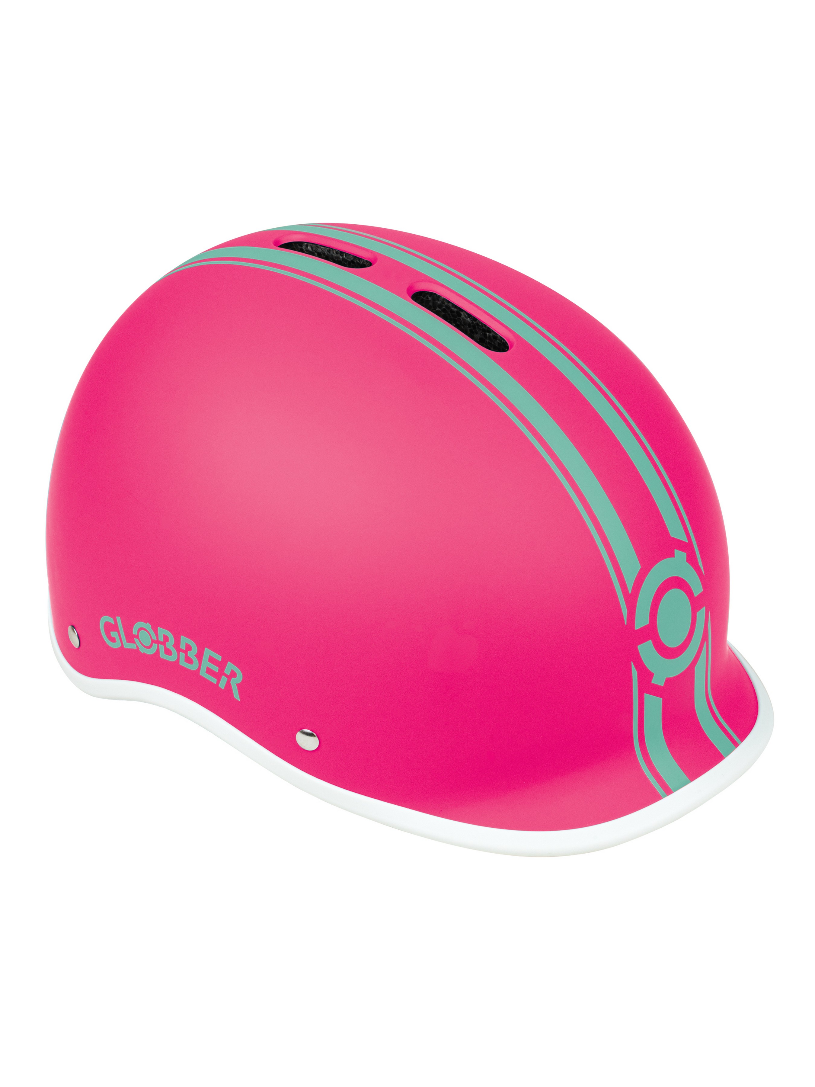 Шлем защитный детский Globber HELMET ULTIMUM S-M 51-55 см, Розовый детский велошлем bbb 2015 helmet hero flash черно красный us m 51 55 см bhe 48