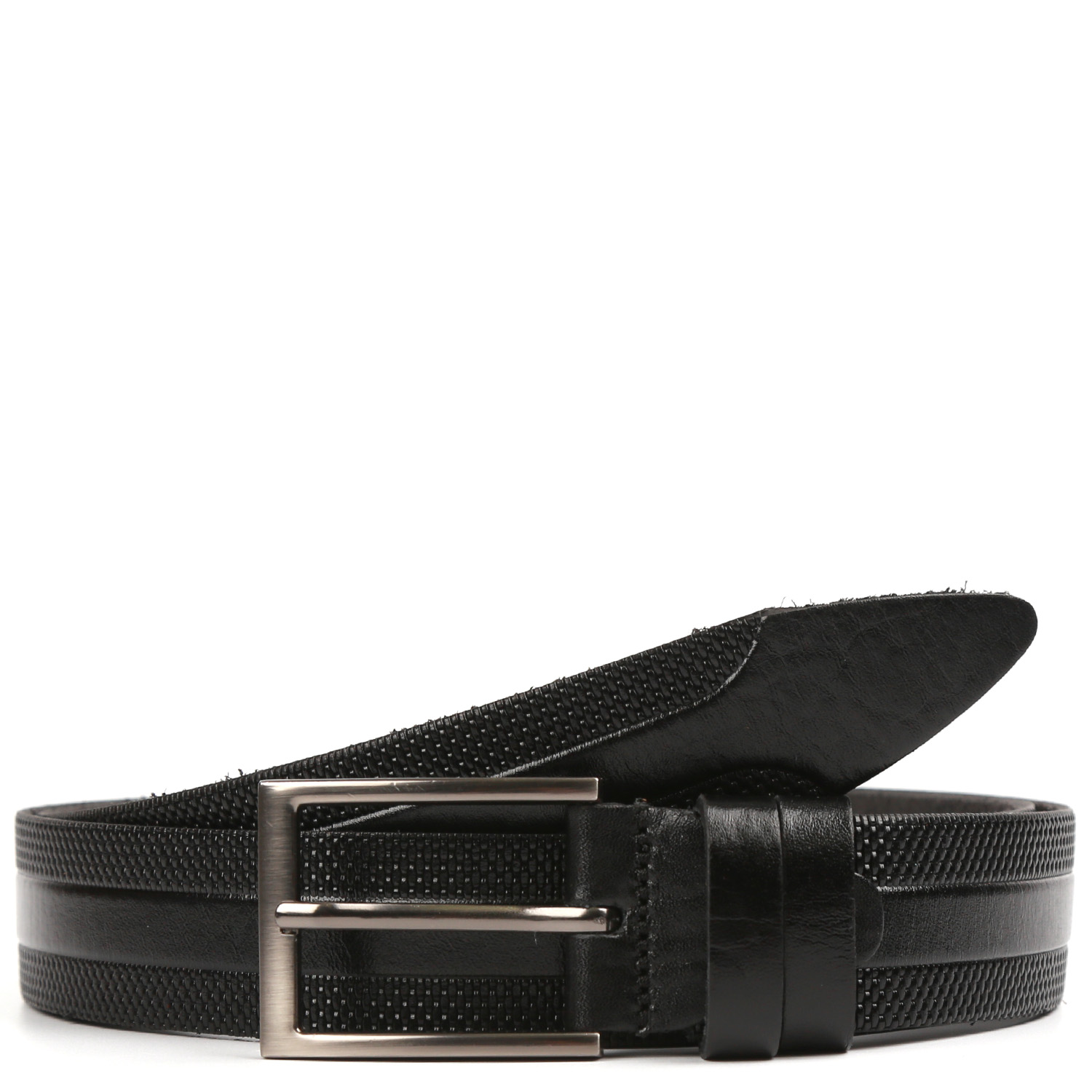 

Ремень мужской FABRETTI FR2459-2 черный, р. 120, FR2459-2