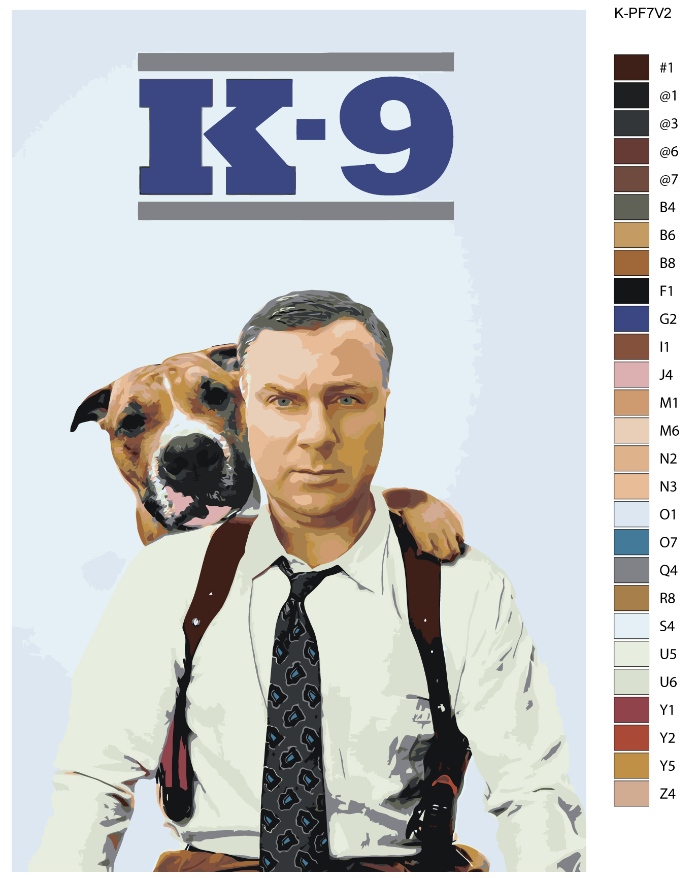 

Картина по номерам, Живопись по номерам, 80 x 120, R0L1-K-PF7V2