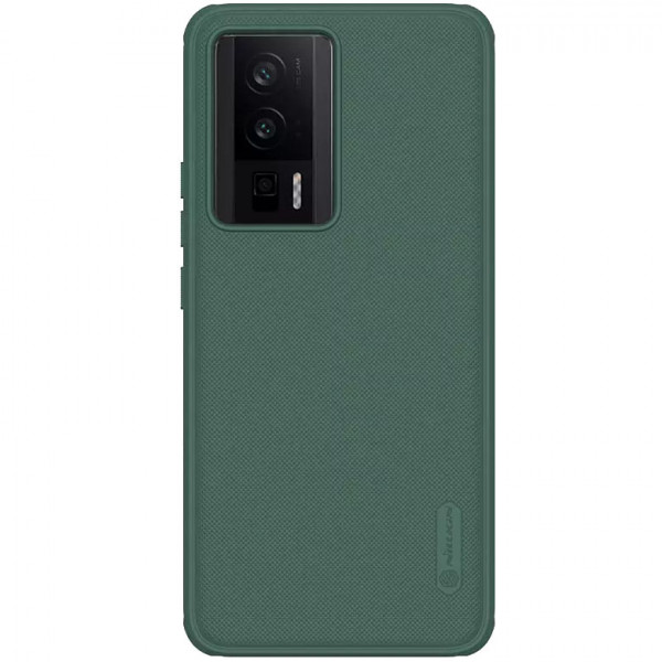 

Матовый чехол Nillkin Super Frosted Shield Pro для Poco F5 Pro/Xiaomi Redmi K60, зеленый, Super Frosted Shield Pro