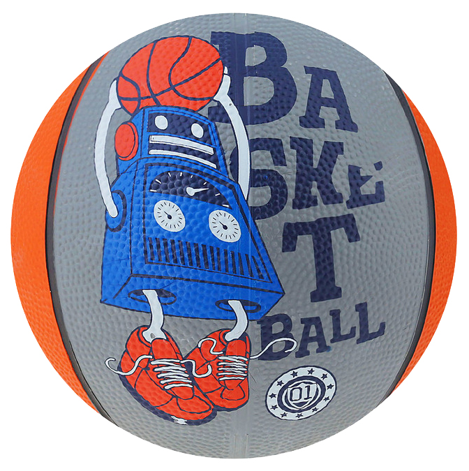 фото Мяч баскетбольный «робот», размер 3, 280 г onlitop