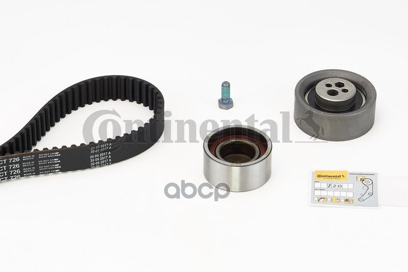 

Ремень Грм [239Зуб. 25Mm] + 2 Ролика + Болт Continental арт. CT726K1
