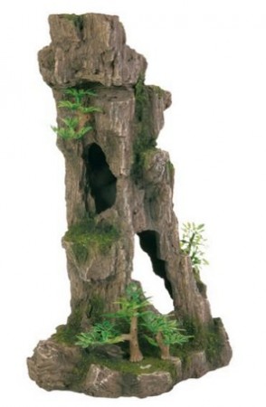 

Грот для аквариума TRIXIE Rock Formation Скалы с пещерой с растениями, 10х13,1х17,1 см, Разноцветный, Rock Formation Скалы с пещерой с растениями