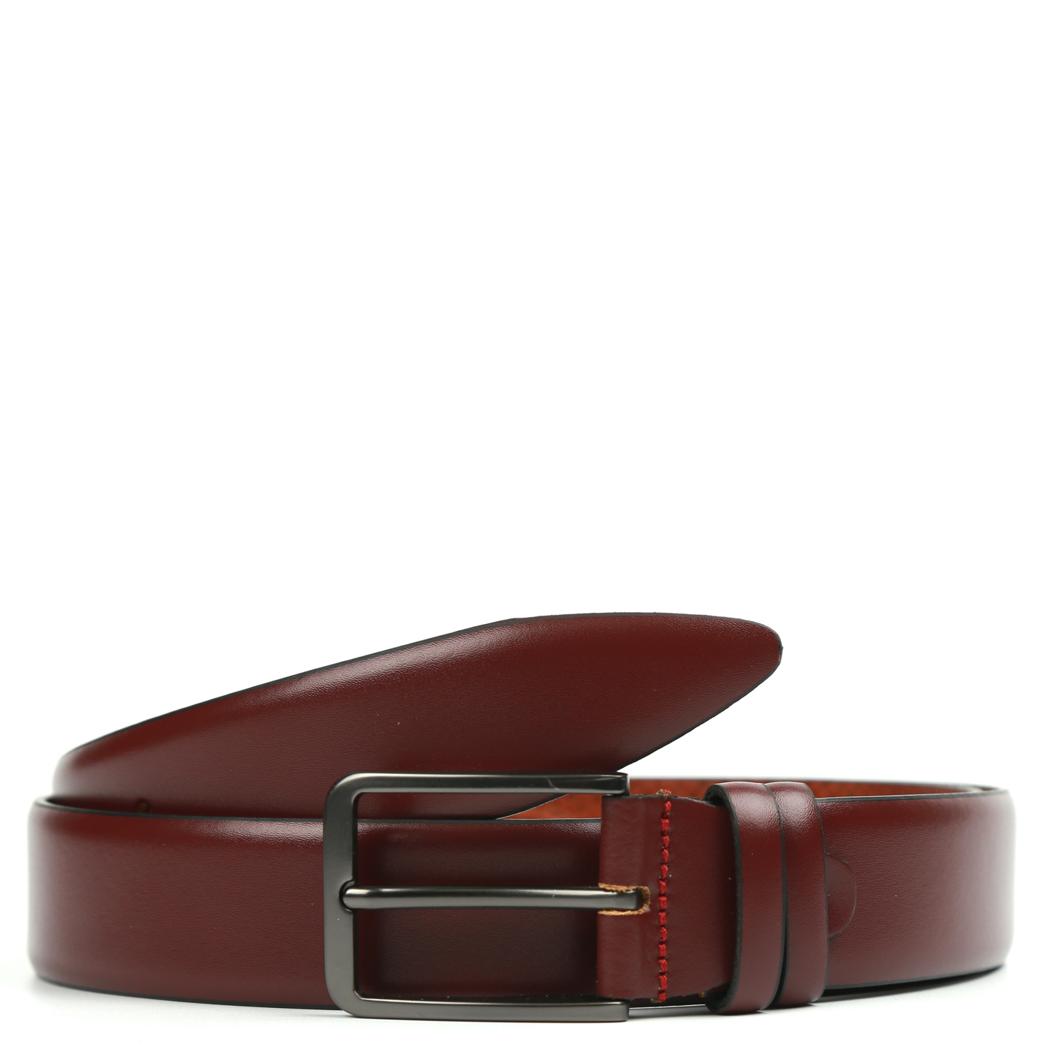 

Ремень мужской FABRETTI FR2485-4 бордовый, р. 125, FR2485-4