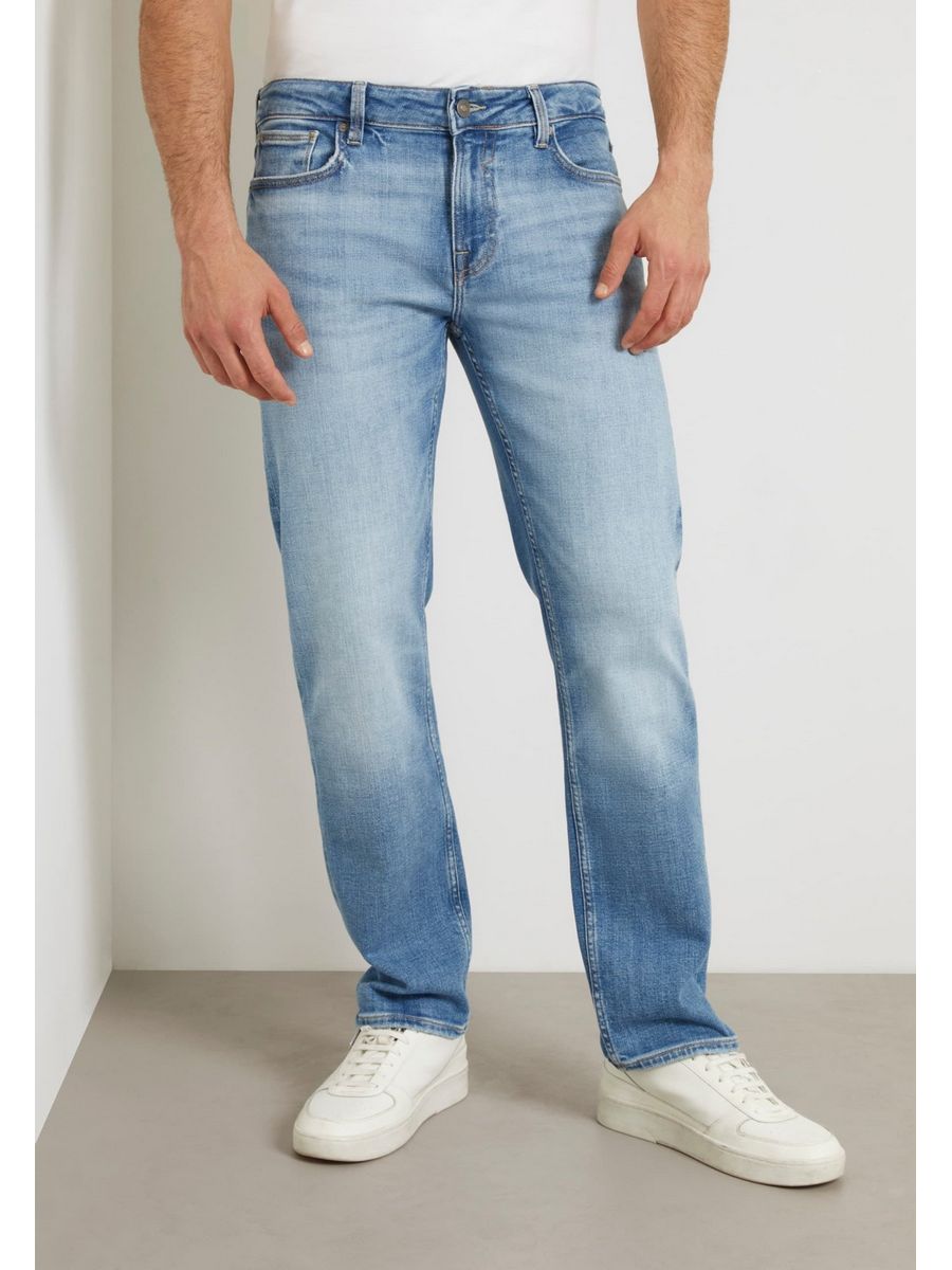 

Джинсы мужские Guess GU122G0M9 синие 29/32, Синий, GU122G0M9