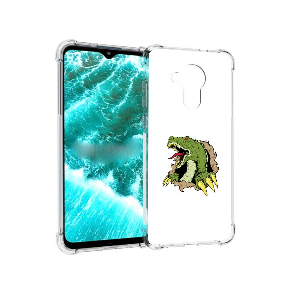 

Чехол MyPads Tocco для Nokia C30 годзила (PT227054.117.290), Прозрачный, Tocco