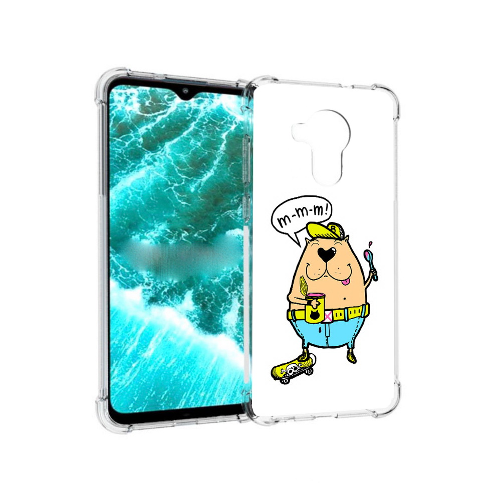 

Чехол MyPads Tocco для Nokia C30 Бобр (PT227054.117.30), Прозрачный, Tocco