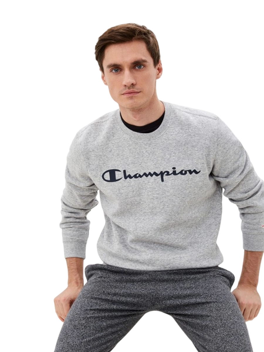 Свитшот мужской Champion 214744 серый 2XL