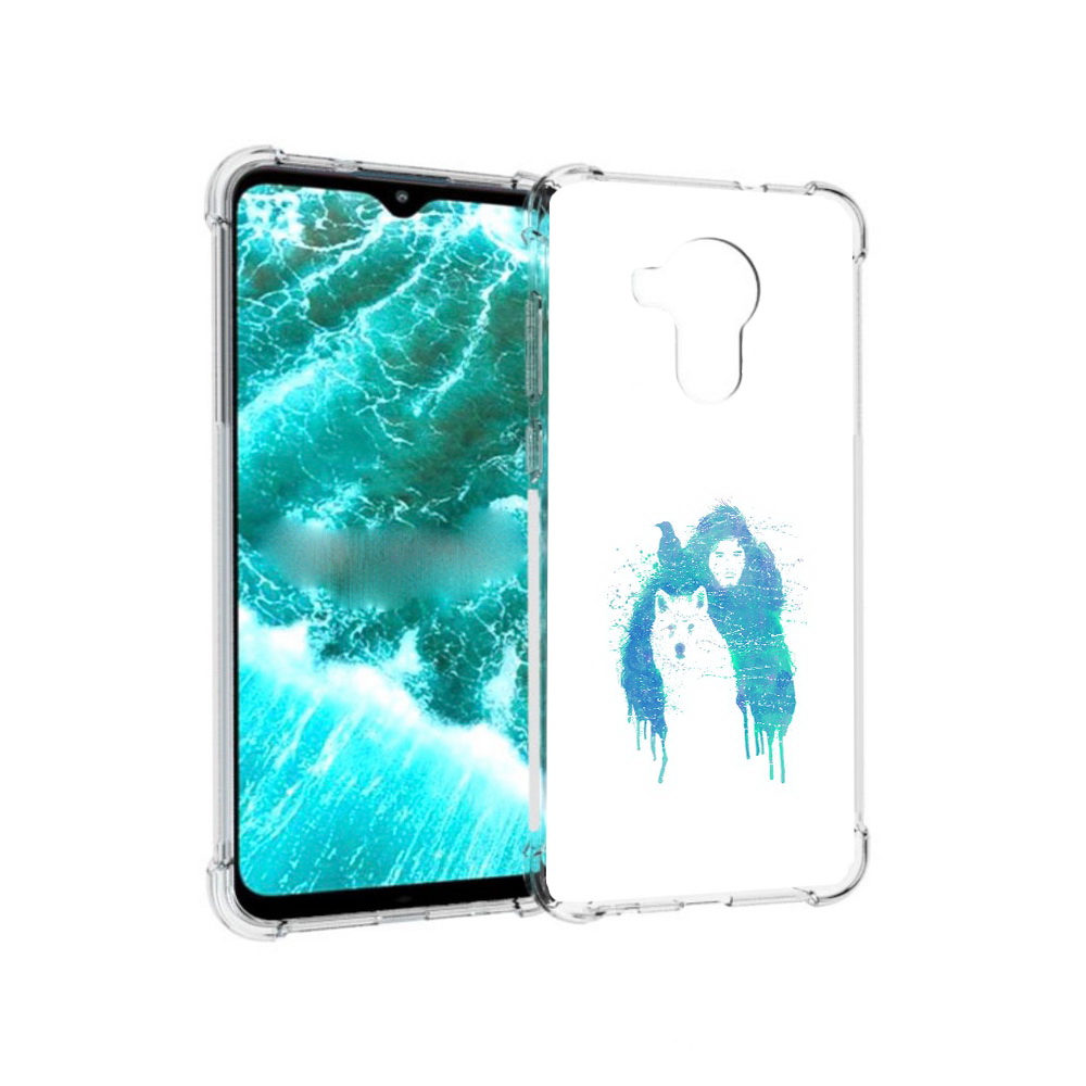 

Чехол MyPads Tocco для Nokia C30 джон сноу (PT227054.117.323), Прозрачный, Tocco