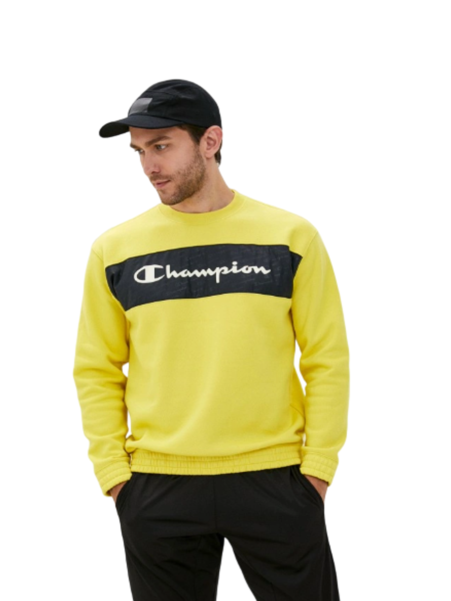 

Свитшот мужской Champion 214776 желтый XL, 214776