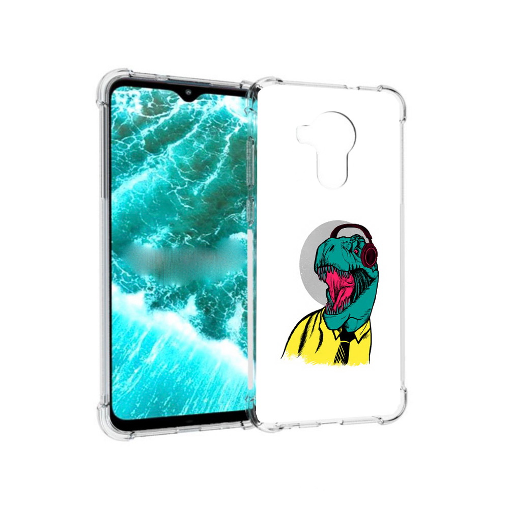 

Чехол MyPads Tocco для Nokia C30 дино (PT227054.117.326), Прозрачный, Tocco