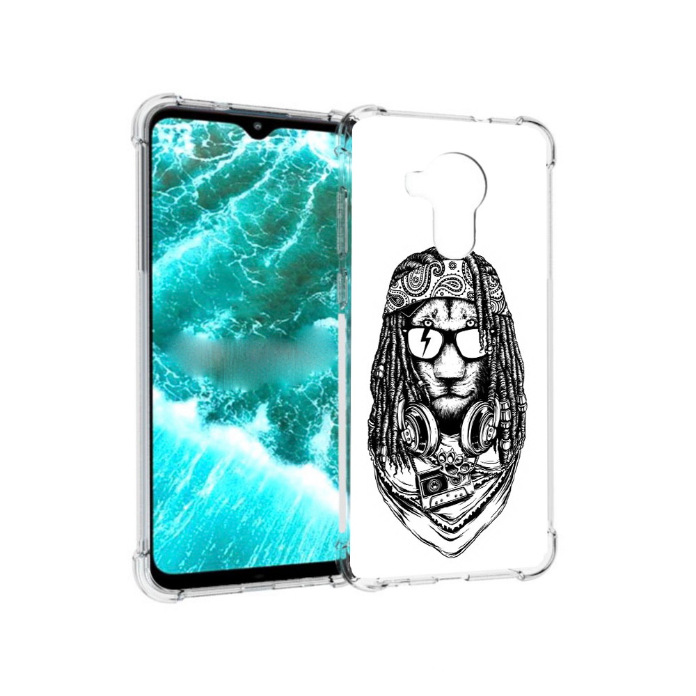 

Чехол MyPads Tocco для Nokia C30 дреды льва (PT227054.117.338), Прозрачный, Tocco