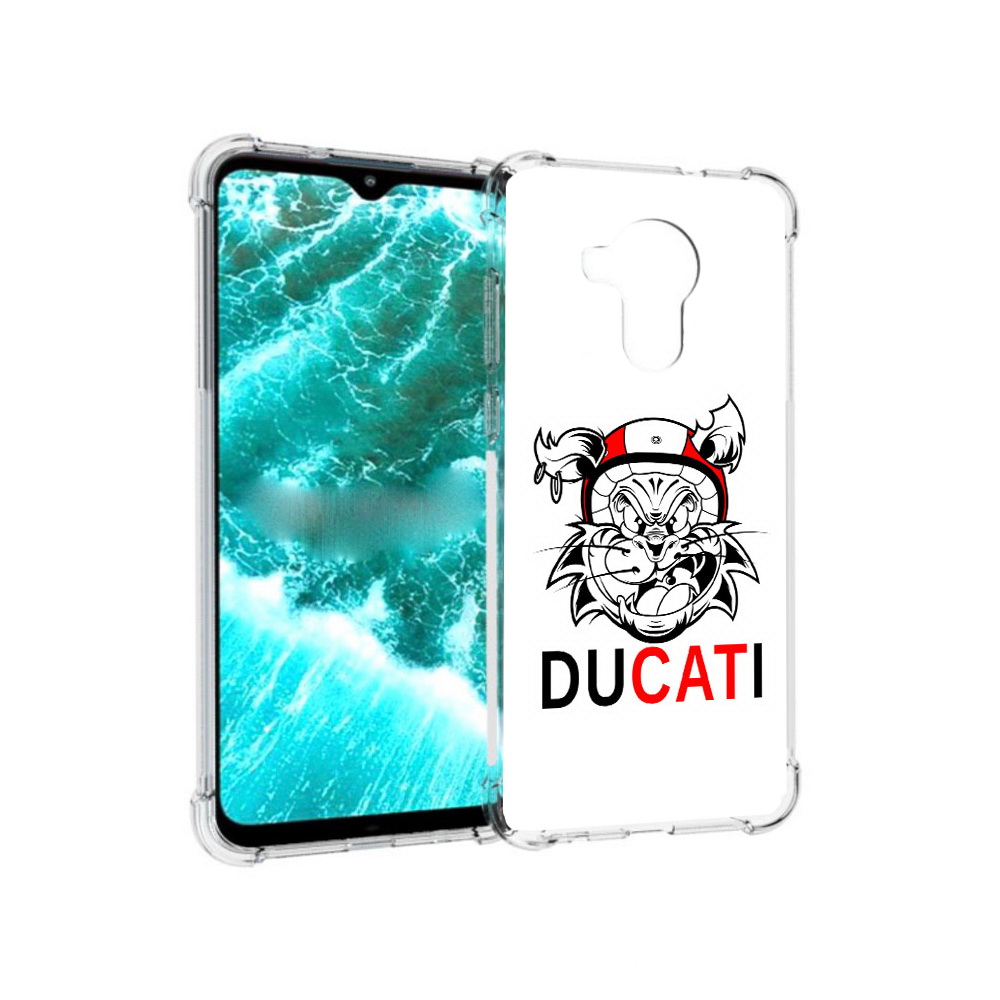 

Чехол MyPads Tocco для Nokia C30 дукати (PT227054.117.339), Прозрачный, Tocco