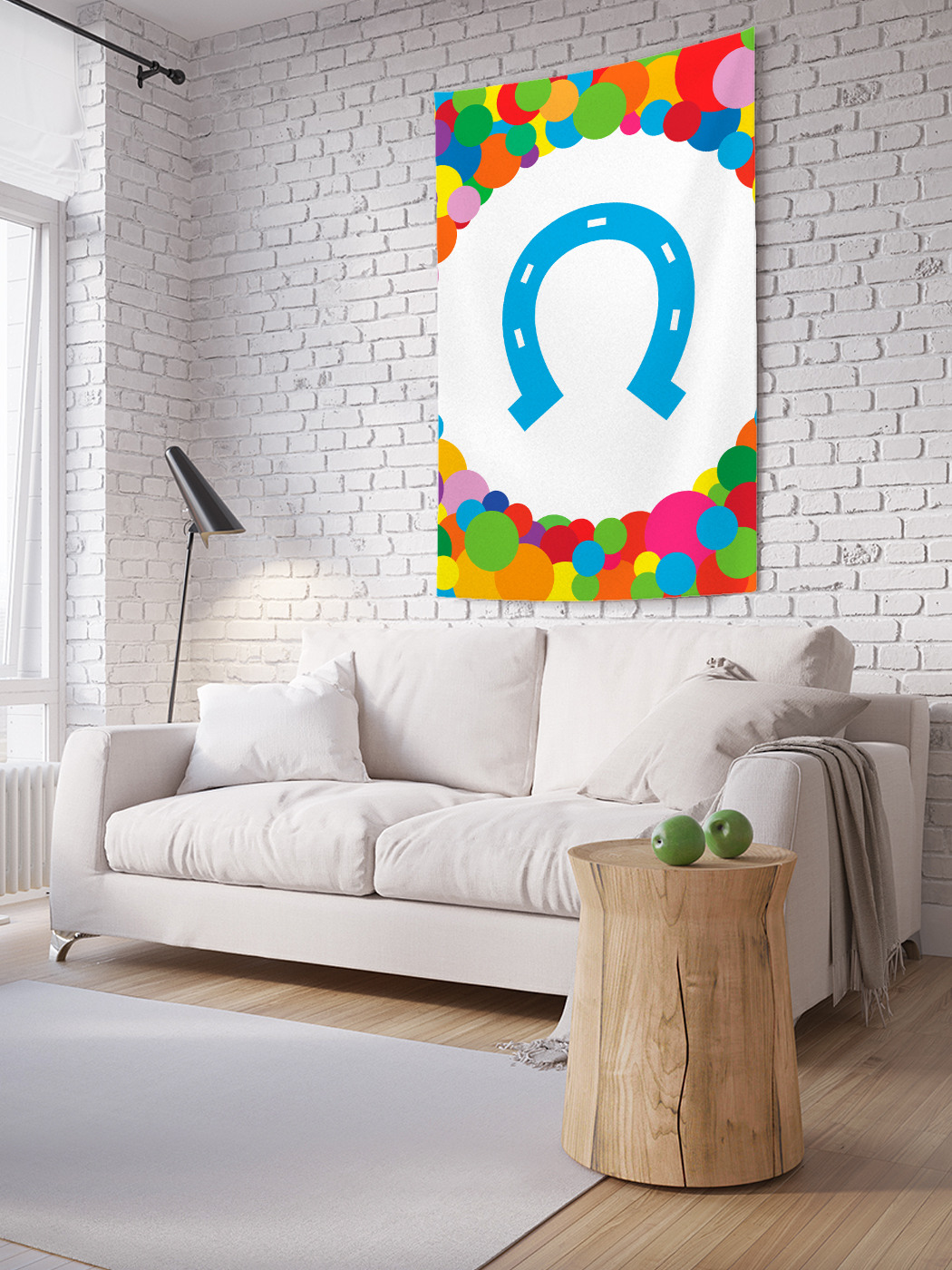 

Вертикальное фотопанно на стену JoyArty Круг удачи 150x200 см, Круг удачи